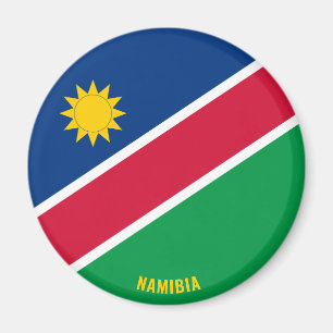 Namibië vlag Charming Patriottic Magneet