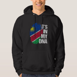 Namibië vlag Dna Roots Heritage Pride Home Vacatio Hoodie