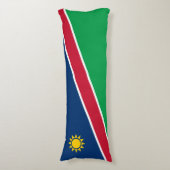 Namibië vlag lichaamskussen (Voorkant Verticaal)