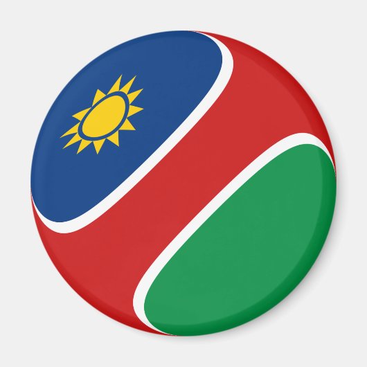 Namibië Vlag magneet (Voorkant)