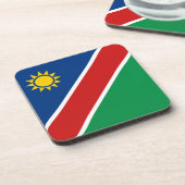 Namibië Vlag Onderzetter (Linkerzijde)