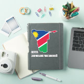 Namibië-vlag — Patriottisch Sticker (iPad Cover)