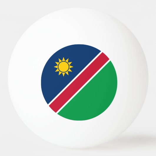Namibië vlag pingpongballen (Voorkant)