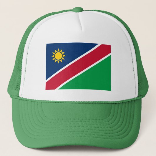 Namibië vlag trucker pet (Voorkant)