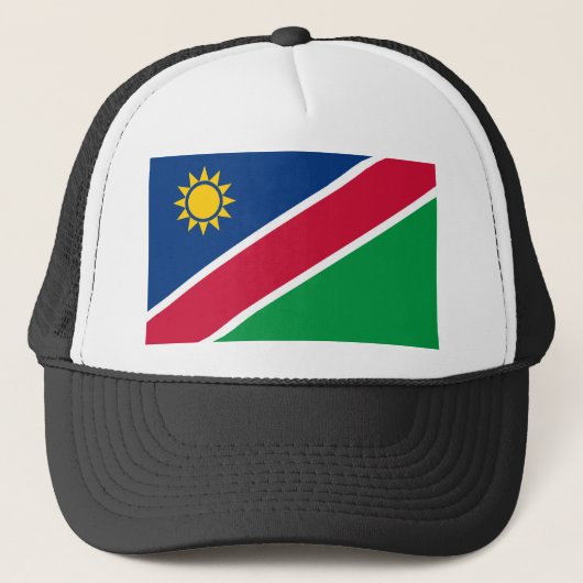 Namibië vlag trucker pet (Voorkant)
