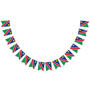 Namibië vlag vlaggetjes