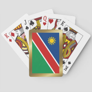Namibië-vlagspelkaarten Pokerkaarten