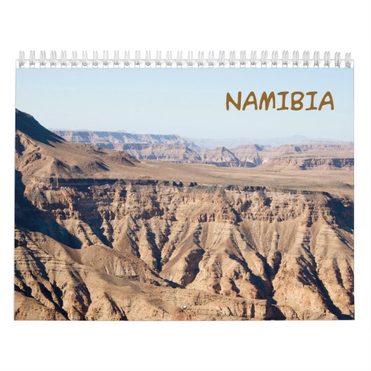 NAMIBIË Wandkalender Kalender (Hoes)