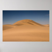 Namibië - woestijn in Namib nabij poster Swakopmun