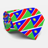 Namibische vlag stropdas (Opgerold)