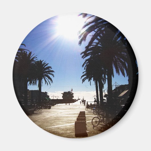 namiddag in het strand van Hermosa Magneet (Voorkant)