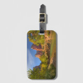 namiddag in Zion National Park Bagagelabel (Voorkant (verticaal))