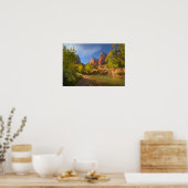 namiddag in Zion National Park Poster (Keuken)