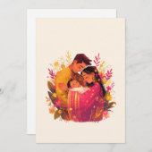 Namkaran Baby Naming Ceremony Invitation (Devant / Derrière)