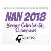 NAN 2018 Breyer Collectability Champions Calendar Kalender (Hoes)