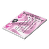 Nan Poem - 60th Birthday Notitieblok (Gedraaid)