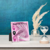 Nan Poem Plaque - 60e anniversaire (Insitu)