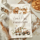 Nan & Pop's Farmhouse Cute Country Farm Theedoek