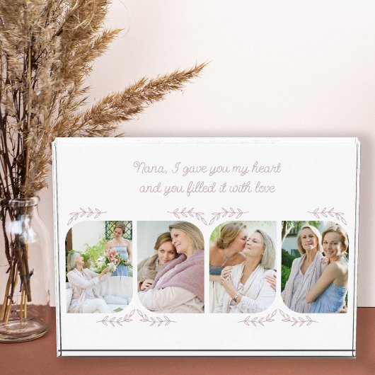 Nana 4 Verticale fotoliefhebbers Woorden van fijn  Fotoblokken