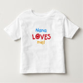 Nana aime mes t-shirts et cadeaux (Devant)