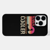 Nana als een normale nana maar koeler die tikt iPhone hoesje (Achterkant horizontaal)