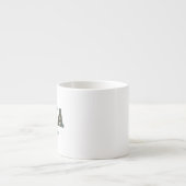 Nana année customisée - Mug à café fleuri tendance (Devant)