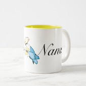 Nana avec papillons T- Mug (Devant droit)