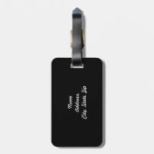 Nana. Bagagelabel (Achterkant verticaal)