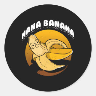 Nana Banana Ronde Sticker