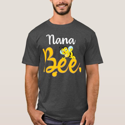 Nana Bee Matching Family First Day Outfits T-shirt (Voorkant)