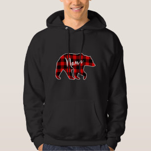 Nana Beer Red Pset Matching Family Kerstmis Hoodie