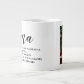 Nana-beschrijving mok met afbeelding (Voorkant)