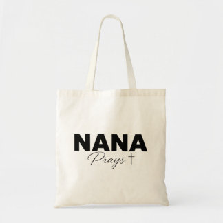 Nana Bidt Kruis van Geloof Tote Bag