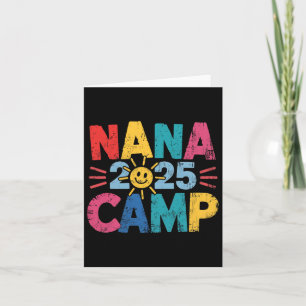 Nana Camp 2025 Familie Vakantie Zomer Camping Crew Kaart