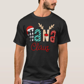 Nana Claus Rendier Christmas T-shirt