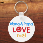 Nana en Papa Love Me Sleutelhanger (Voorkant)