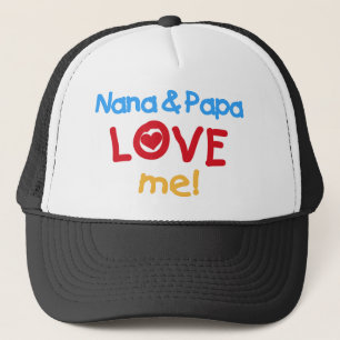Nana en Papa Love Me Trucker Pet