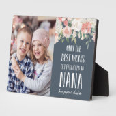 Nana Grandmoeder Moederdag Foto Fotoplaat (Zijkant)