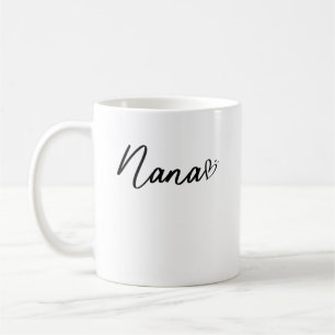 Nana, grootouder, beste Nana, zwangerschapsuitkond Koffiemok