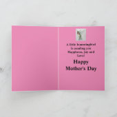 Nana Happy Moederdag Hummingbird Kaart (Binnen)