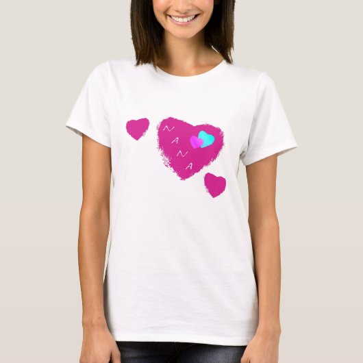 Nana Hearts T-Shirt (Voorkant)