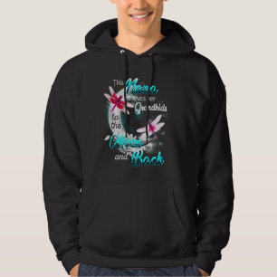 Nana houdt van haar kleinkinderen Dragonfly Moon W Hoodie