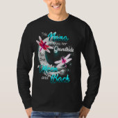 Nana houdt van haar kleinkinderen Dragonfly Moon W T-shirt (Voorkant)