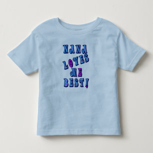 Nana houdt van me kinder shirts