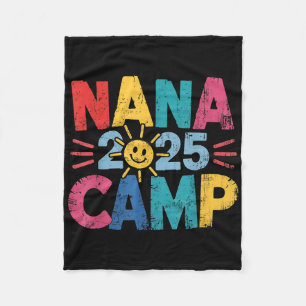 Nana Kamp 2025 Familie Vakantie Zomer Kampeerploeg Fleece Deken