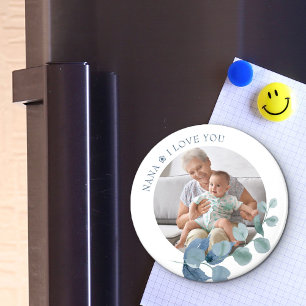 Nana Love You Eucalyptus Leaves Photo Mag Magnet Magneet