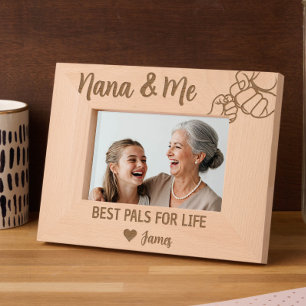 Nana & Me - Beste vrienden voor het leven van klei Gegraveerde Lijstjes