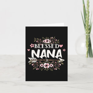 Nana Oma Life Flower Moederdag 2024 Vrouwen Kaart