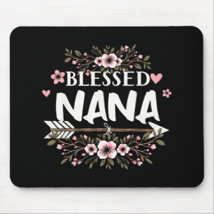 Nana Oma Life Flower Moederdag 2024 Vrouwen Muismat