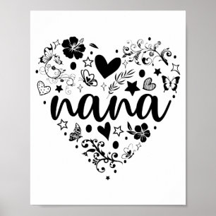 Nana Posters, Nana Heart, Nana Poster, oma Poster